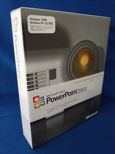 Microsoft Office Power Point 2003 product version ⑧ power Point 