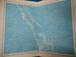  antique, astronomy, month, planet,. star, star seat table record, lithograph,1908 year [hi-s20 century star map ]Star map, Planisphere, Celestial atlas