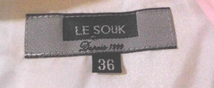 お得♪ 即決有　LE SOUK　ルスーク　（株）フランドル　超素敵～！！　ワンピース　３６　日本製　〒198_画像4