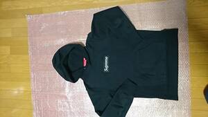 supreme box logo pullover parka シュプリーム ボックスロゴ パーカー 黒 black small s