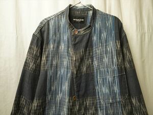 80s 90s NICOLE Nicole indigo ka abrasion coverall Indigo dyeing old cloth 