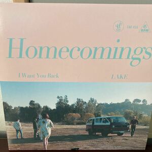 ネオアコ、homecomings、フジロック、i want you back、7インチレコード