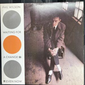 ネオアコ、phil wilson、waiting for a change、7インチレコード