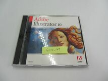 中古 Adobe Illustrator 10 Windows版 ライセンスキー付 アカデミックパッケージ 日本語版 AI イラストレーター N-132_画像1