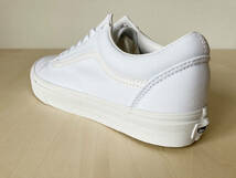 26.5cm 白 バンズ オールドスクール VANS OLD SKOOL TRUE WHITE US8.5/26.5cm VN000D3HW00_画像5