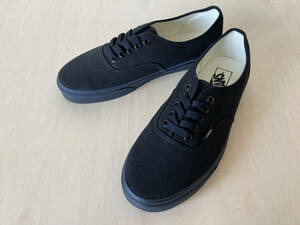 23.5cm バンズ オーセンティック VANS AUTHENTIC BLACK/BLACK US5.5/23.5cm VN000EE3BKA