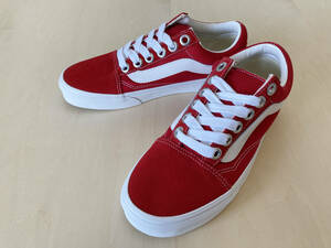 23.5cm バンズ オールドスクール VANS OLD SKOOL OS RACING RED/TRUE WHITE US5.5/23.5cm VN0A3WLYJV6