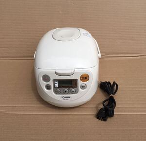 象印 NS-WB10 マイコン炊飯器 5.5合炊き ベージュ 極め炊き 黒厚釜