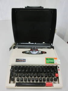  used Brother typewriter JP7-503 with cover antique [34-217] * free shipping ( Hokkaido * Okinawa * remote island excepting )*S