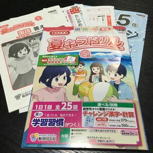 bド43 5年生 学習 ドリル 問題集 国語 算数 漢字 理科 社会 英語 テスト 小学生 テキスト 教材 文章問題 計算 教育同人社 解答付き