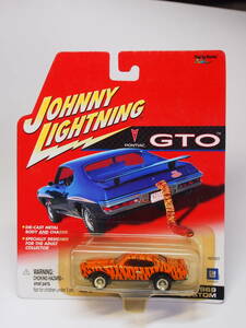 JOHNNY LIGHTNING PONTIAC GTO 1/64 1969 CUSTOM