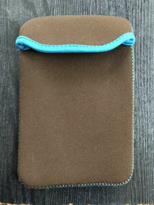 USED* inner case ( tea × cobalt blue )*PDA tablet other 