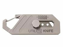 VARGO バーゴ 新作　チタニウム ユーティリティ　ナイフ　新品未使用　替え刃10枚入り_画像9