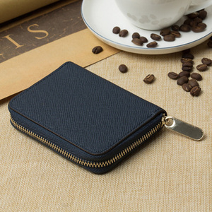  new goods free shipping Mini wallet men's card inserting change purse .. inserting navy 