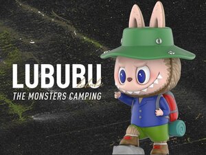 新品未使用/送料無料 LABUBU Camping Big Size pop mart HOW2WORK zimomo ラブブ キャンピング ビッグサイズ