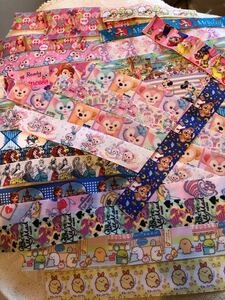 ステラルー ダッフィー ジェラトーニ ハンドメイド 子供用 グログランリボン まとめ売り