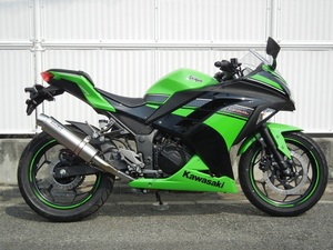 新品 WR’S Ninja250/ABS 2013 (JBK-EX250L) スリップオン ステンレス/チタン BT4250JM ニンジャ ダブルアールズ マフラー