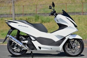 新品 ビームス PCX160 2021～ (2BK-KF47)用 R-EVO ステンレスサイレンサー 政府認証 G196-53-008 BEAMS マフラー