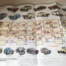 BC-284【保管品】スバル　SUBARU 富士重工　SUBARUマップ　レオーネ　レックス　当時物 旧車 パンフレット カタログ レトロ 昭和レトロ_画像3