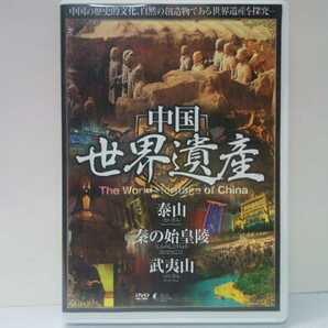 ◆◆美品ＤＶＤ中国世界遺産4泰山 秦の始皇陵 武夷山◆◆山東省 静寂と神秘☆中国初代皇帝陵墓 兵馬俑坑 兵士と軍馬、戦車と武器の彫刻芸術