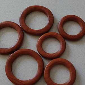  wood ring.baiyon.40..8 piece.