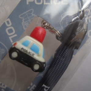 新品未使用品 レア 警察 ストラップ ポリス POLICE パトカー 携帯ストラップの画像5