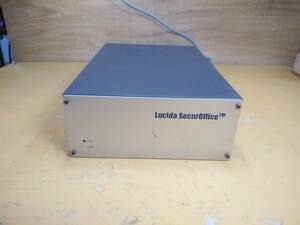 *Yf/073*Lucida SecurOffice* network security measures equipment *LS-50M*HDD none * Junk 