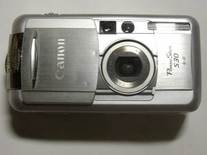 ♪　ジャンク・デジタルカメラ　CANON PowerShot S30② 　♪