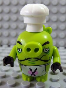 ★LEGO★ミニフィグ【アングリーバード】Chef Pig_A(ang018)