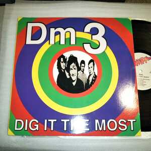 DM3 Dig It The Most US盤LP BOMP! USA BLP-4067 オーストラリア 90s Power Pop パワーポップ Garage Rock ガレージロック