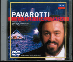 パヴァロッティ・イン・セントラルパーク　ルチアーノ・パヴァロッティ　ハーレム少年合唱団　1993年　レオーネ・マジエラ指揮