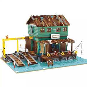  самая низкая цена [ новый продукт ] LEGO сменный LEGO способ klieita- лодка house sip ярд 262 цельный 