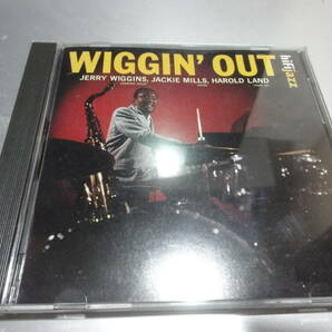 JERRY WIGGINS JACKIE MILL HAROLD TRIO　ジェラルド・ウィッジンズ　トリオ　ハロルド・ランド　 WIGGIN OUT　　国内盤