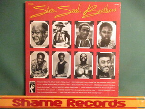 VA ： The Stax Soul Brothers LP // David Porter / Rufus Thomas / Isaac Hayes / Shack 他 / 落札5点で送料無料