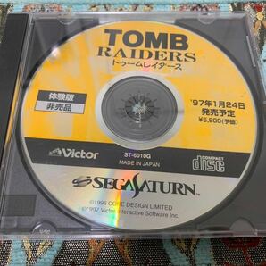 SS体験版ソフト トゥームレイダース1（初代）体験版 セガサターン ビクター 非売品 Victor Tomb Raiders SEGA Saturn DEMO DISC