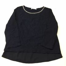 送料無料★UNITED ARROWS GREEN LABEL RELAXING ユナイテッドアローズ★レーストップス シャツ★レディース#30430sjj2_画像1