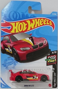 2021 #057 ホットウィール BMW M3 GT2 Hot Wheels HW Race Day 赤 Red レッド