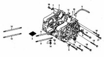 CL50　E-11　クランクケース