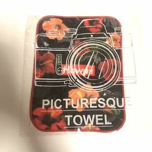 PICTURESQUE TOWEL ハワイ Hawaii ハイビスカス ポケットタオルハンカチ 綿100％ 税込825円