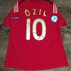 [値下げ交渉] ユーロ09 U-21 ドイツ代表 エジル 選手用 adidas 検/ UEFA EURO SWEDEN GERMANY PLAYER SHIRT OZIL ARSENAL REAL MADRID Y2K