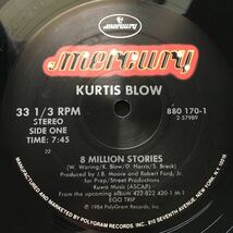 12inch KURTIS BLOW / 8 MILLION STORIES_画像3