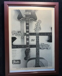 * 1960 годы Fender оригинал реклама #5 *