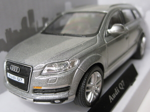 [ with ease comfort adult interior ]-Cararama- Audi Q7 Gray-1/43- thought . dream no start ruji-..* unused, not yet exhibition goods * prompt decision have *.