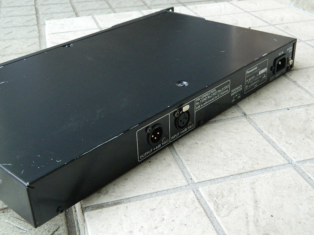 Panasonic RAMSA グラフィックイコライザー : WZーAE32 (ジャンク扱い)-