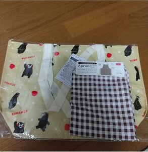 トートバッグ くまモン エプロン エコバッグ