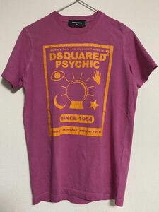 美品 DSQUARED2 ディースクエアード　Tシャツ M ディースク　Tシャツ 46 半袖 メンズ クルーネック