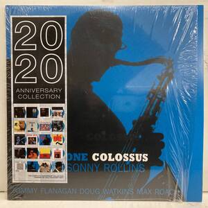 ■即決 SONNY ROLLINS saxophone colossus 180G/2013 Dol 再発 シュリンク 青盤。 