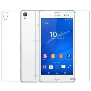 2セット＝4枚【両面セット】 Sony Xperia Z5 Compact SO-02H防指紋 光沢保護フィルム 両面セット★合計4枚