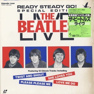 送料無料！「ザ・ビートルズ・ライブ／The BEATLES_READY STEADY GO! SPECIAL EDITION」LD