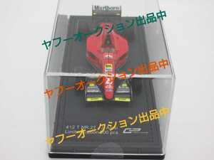 1/43 トップマルケス ジャン.アレジ フェラーリ 412T1 1994年 ショップ マルボロ 加工 TOPMARQURES